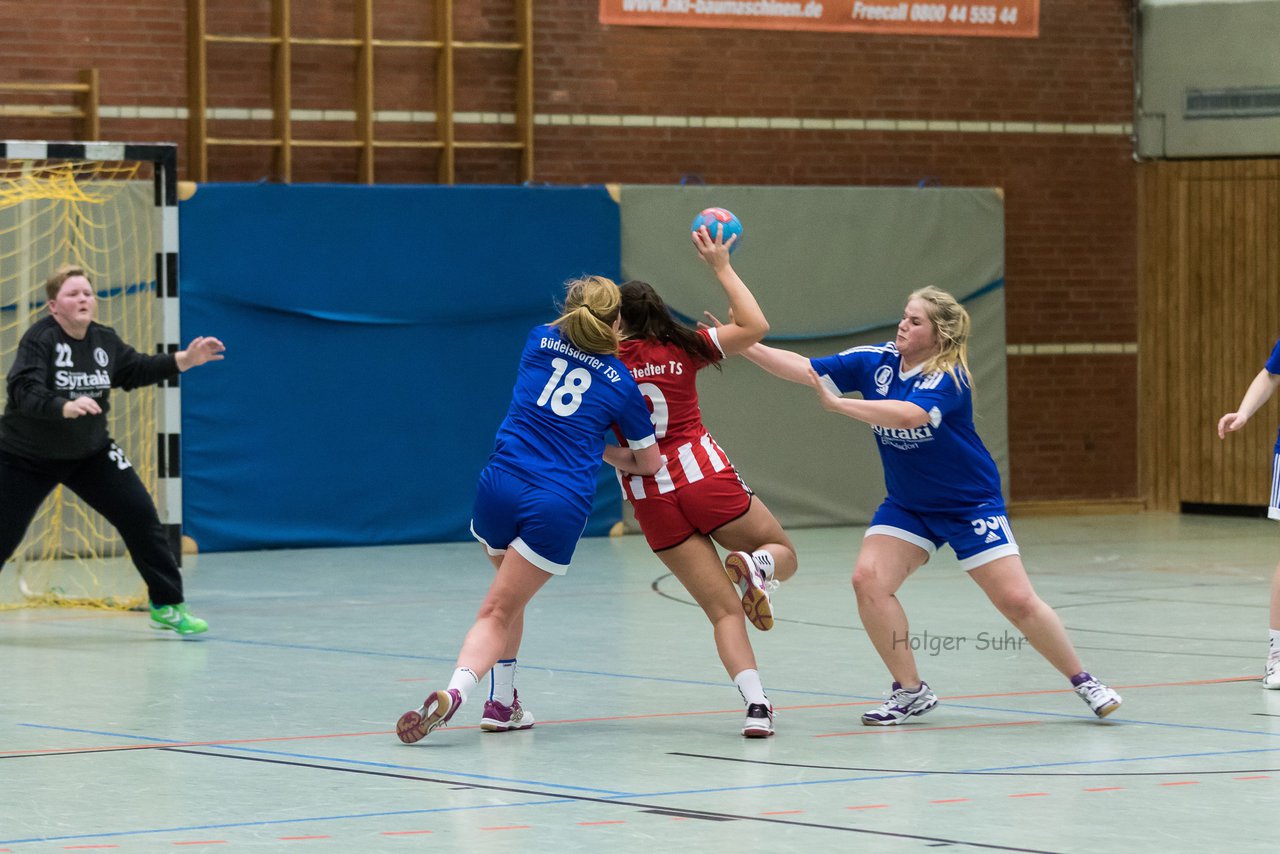 Bild 158 - Frauen Barmstedter TS - Buedelsdorfer TSV : Ergebnis: 26:12